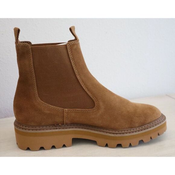 Dolce Vita Women's Sz 10 Brown Moana H20 Waterproof Ankle Chelsea Booties - Picture 5 of 9